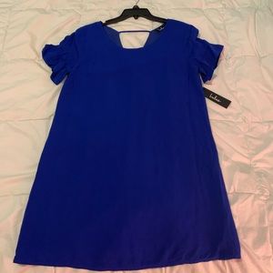 Royal Blue Shift Dress